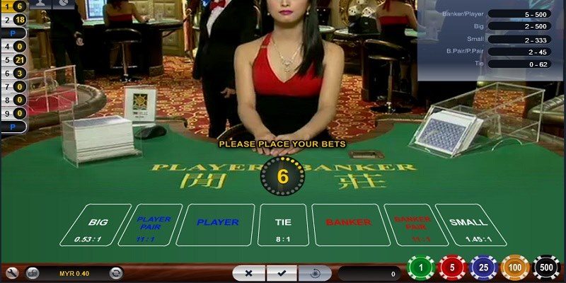 Áp dụng cách đánh theo đuôi cầu Baccarat đảo ngược