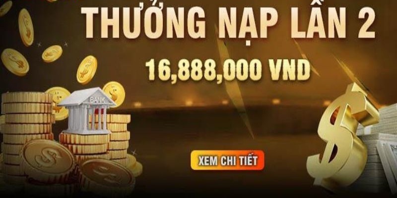 Lần thứ 2 nạp tặng thưởng 50% tại DF999