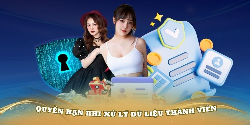 Chi tiết về quyền truy cập khi xử lý dữ liệu thành viên